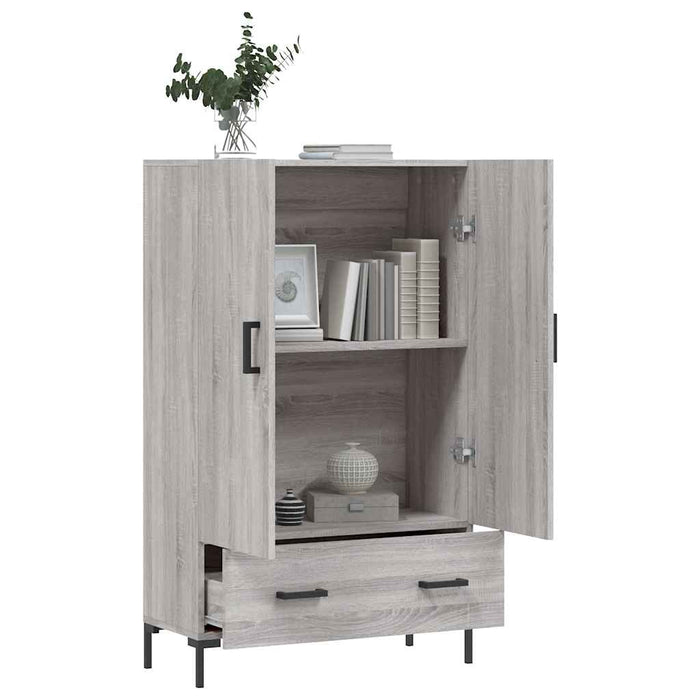 Dulap gri Sonoma 69,5x31x115 cm, lemn prelucrat WALTI