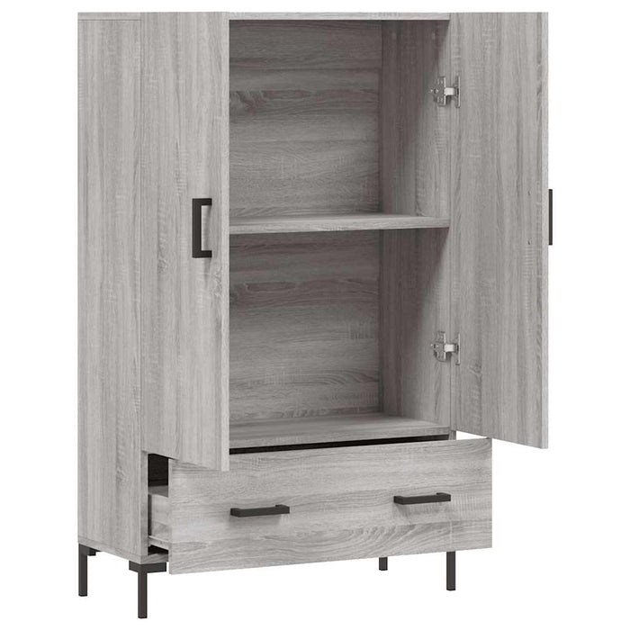 Dulap gri Sonoma 69,5x31x115 cm, lemn prelucrat WALTI
