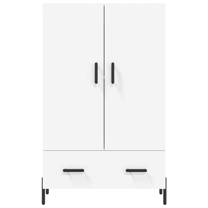 Dulap înalt, alb, 69,5x31x115 cm, lemn prelucrat - WALTI WALTI