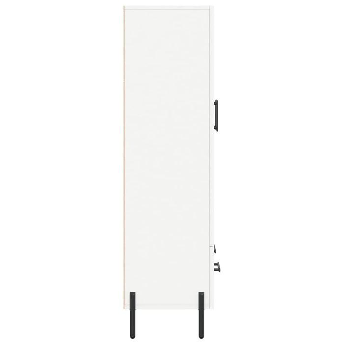 Dulap înalt, alb, 69,5x31x115 cm, lemn prelucrat - WALTI WALTI