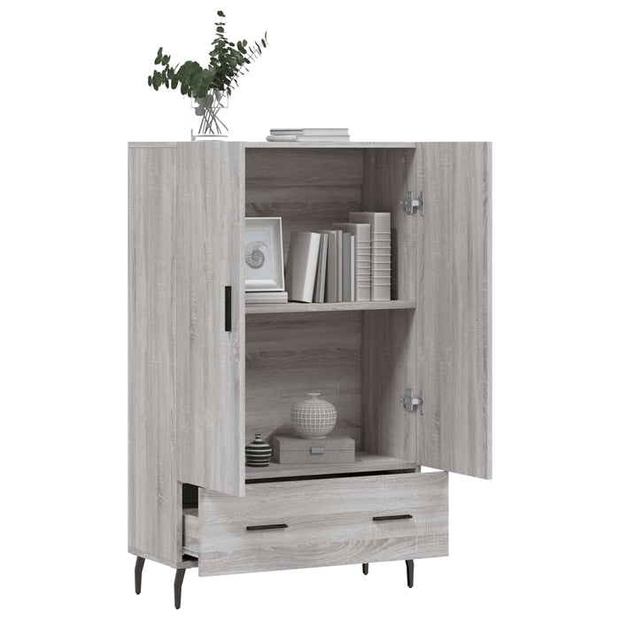 Dulap gri Sonoma 69,5x31x115 cm, lemn prelucrat WALTI