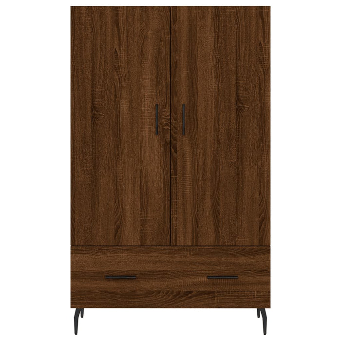 Dulap înalt, stejar maro, 69,5x31x115 cm, lemn prelucrat WALTI