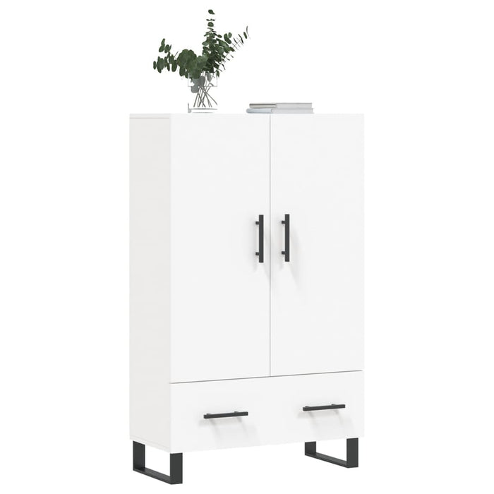 Dulap înalt, alb, 69,5x31x115 cm, lemn prelucrat WALTI