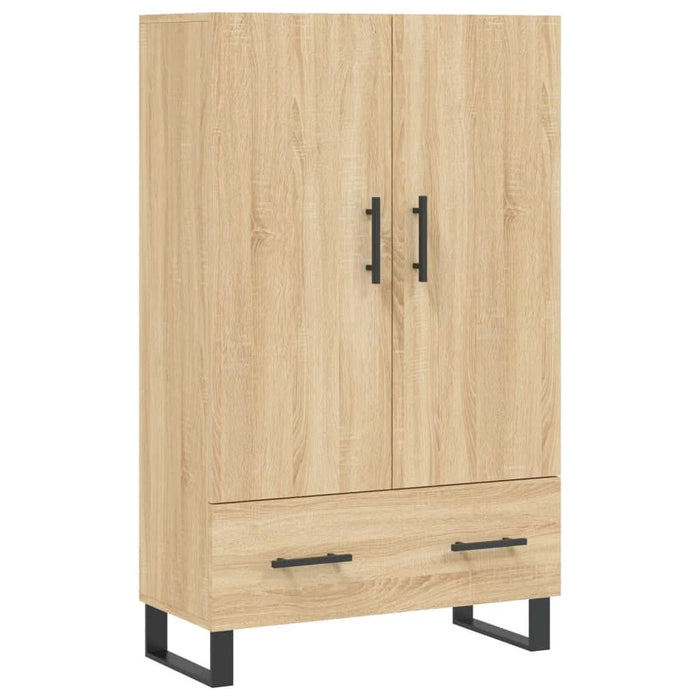Dulap înalt, stejar Sonoma, 69,5x31x115 cm, lemn prelucrat - WALTI WALTI