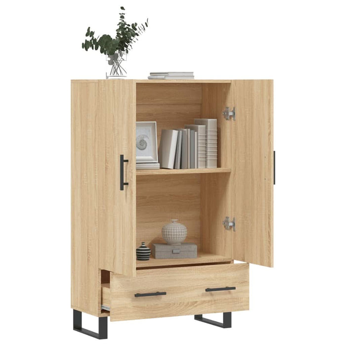 Dulap înalt, stejar Sonoma, 69,5x31x115 cm, lemn prelucrat - WALTI WALTI