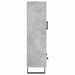 Dulap înalt, gri beton, 69,5x31x115 cm, lemn prelucrat - WALTI WALTI