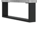 Dulap înalt, gri beton, 69,5x31x115 cm, lemn prelucrat - WALTI WALTI