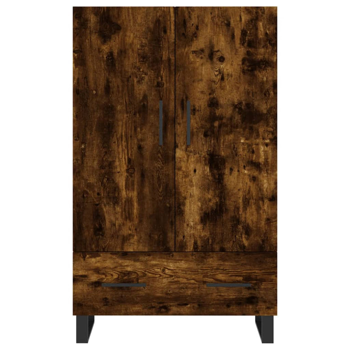 Dulap înalt, stejar afumat, 69,5x31x115 cm, lemn prelucrat - WALTI WALTI