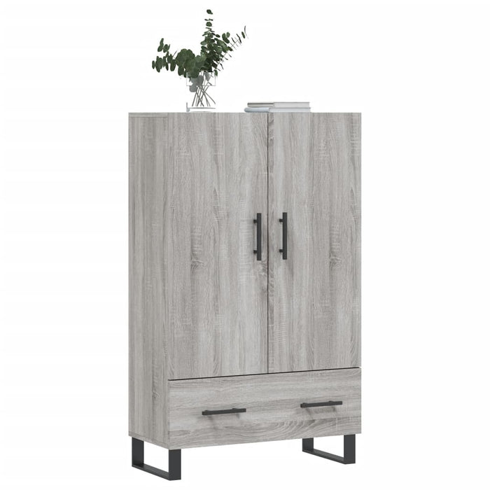 Dulap gri Sonoma 69,5x31x115 cm, lemn prelucrat - WALTI WALTI