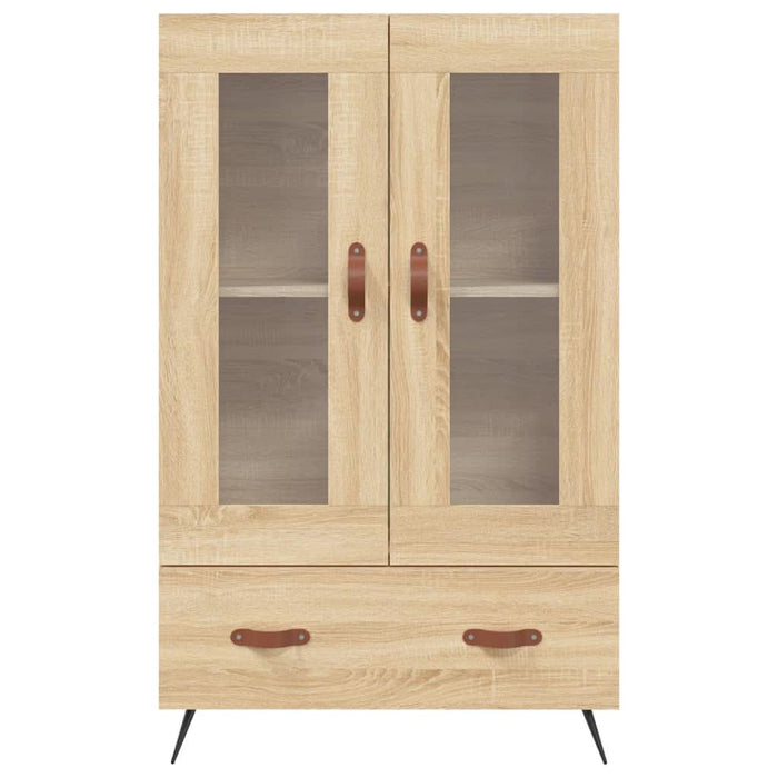 Dulap înalt, stejar Sonoma, 69,5x31x115 cm, lemn prelucrat - WALTI WALTI