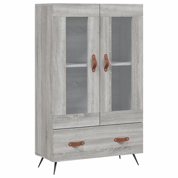 Dulap gri Sonoma 69,5x31x115 cm, lemn prelucrat - WALTI WALTI