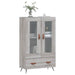 Dulap gri Sonoma 69,5x31x115 cm, lemn prelucrat - WALTI WALTI