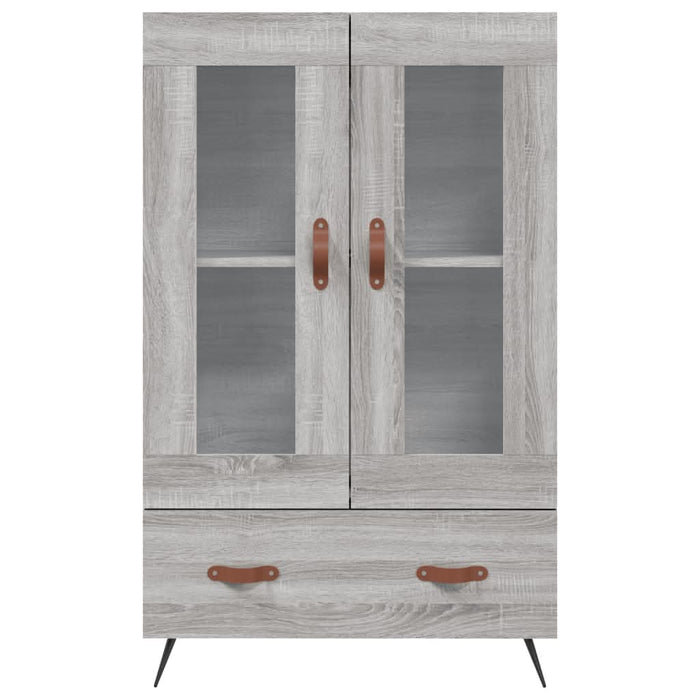 Dulap gri Sonoma 69,5x31x115 cm, lemn prelucrat - WALTI WALTI