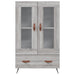Dulap gri Sonoma 69,5x31x115 cm, lemn prelucrat - WALTI WALTI