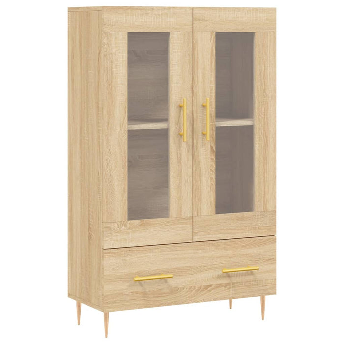 Dulap înalt, stejar Sonoma, 69,5x31x115 cm, lemn prelucrat - WALTI WALTI