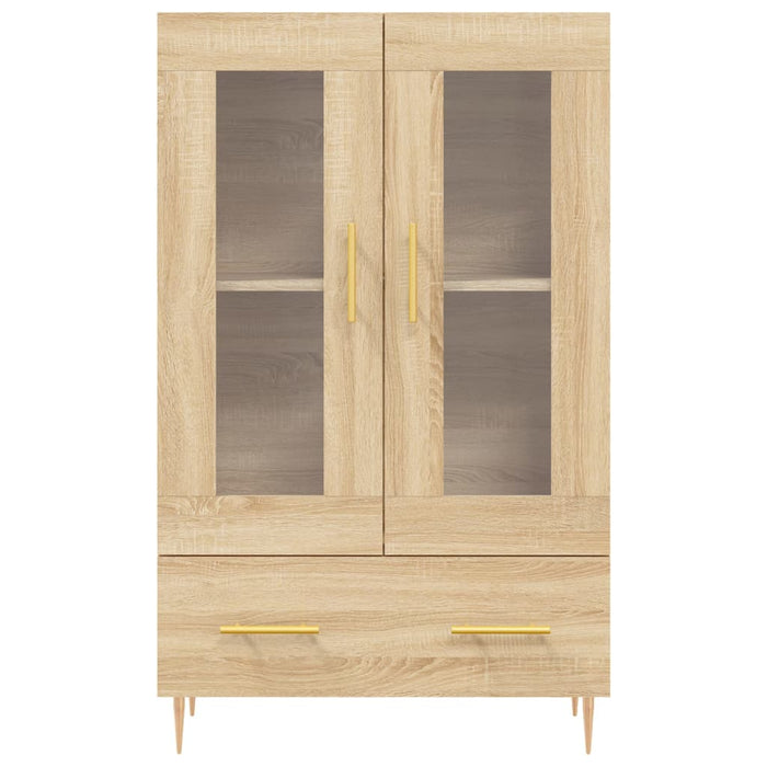 Dulap înalt, stejar Sonoma, 69,5x31x115 cm, lemn prelucrat - WALTI WALTI