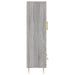 Dulap gri Sonoma 69,5x31x115 cm, lemn prelucrat - WALTI WALTI