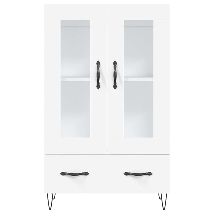 Dulap înalt, alb, 69,5x31x115 cm, lemn prelucrat WALTI