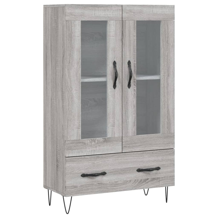 Dulap gri Sonoma 69,5x31x115 cm, lemn prelucrat WALTI
