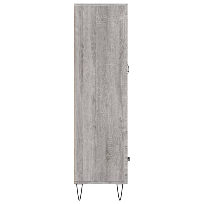 Dulap gri Sonoma 69,5x31x115 cm, lemn prelucrat WALTI