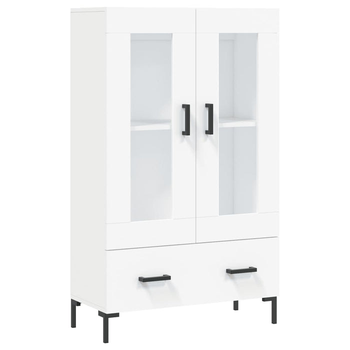 Dulap înalt, alb, 69,5x31x115 cm, lemn prelucrat - WALTI WALTI