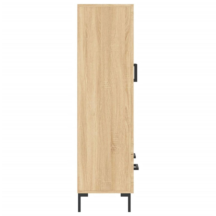 Dulap înalt, stejar Sonoma, 69,5x31x115 cm, lemn prelucrat - WALTI WALTI
