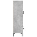Dulap înalt, gri beton, 69,5x31x115 cm, lemn prelucrat - WALTI WALTI