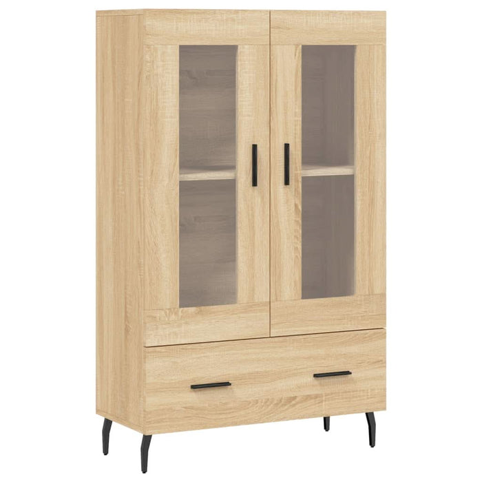 Dulap înalt, stejar Sonoma, 69,5x31x115 cm, lemn prelucrat - WALTI WALTI