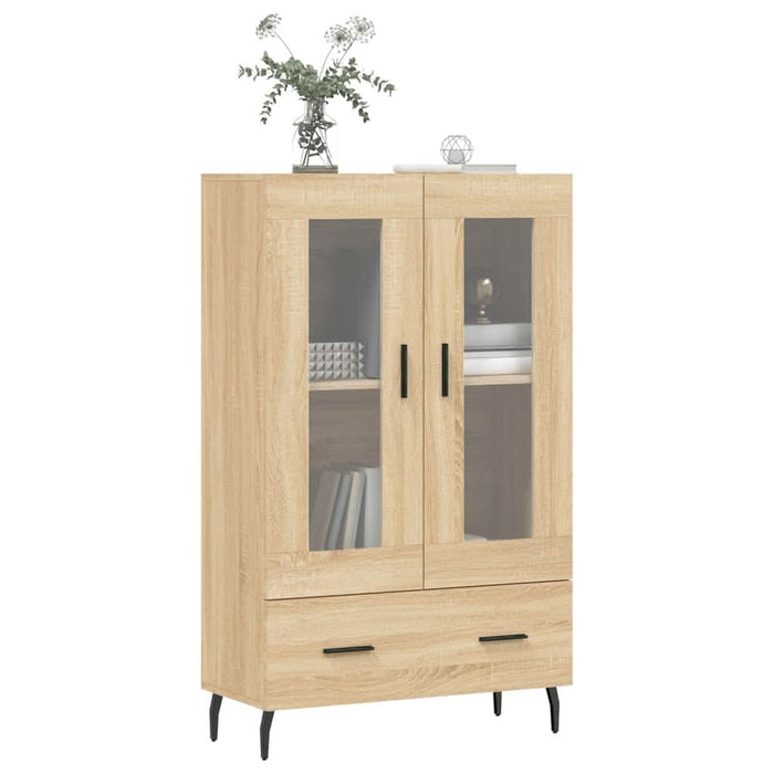 Dulap înalt, stejar Sonoma, 69,5x31x115 cm, lemn prelucrat - WALTI WALTI