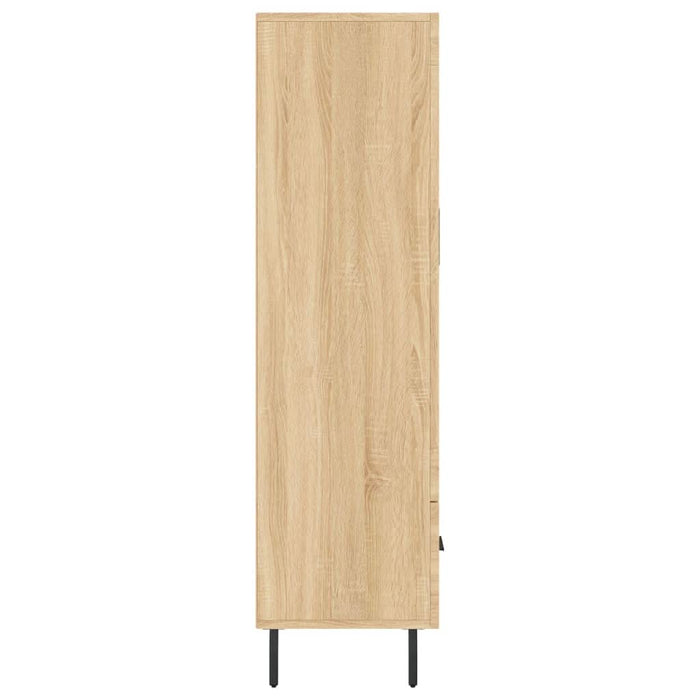 Dulap înalt, stejar Sonoma, 69,5x31x115 cm, lemn prelucrat - WALTI WALTI
