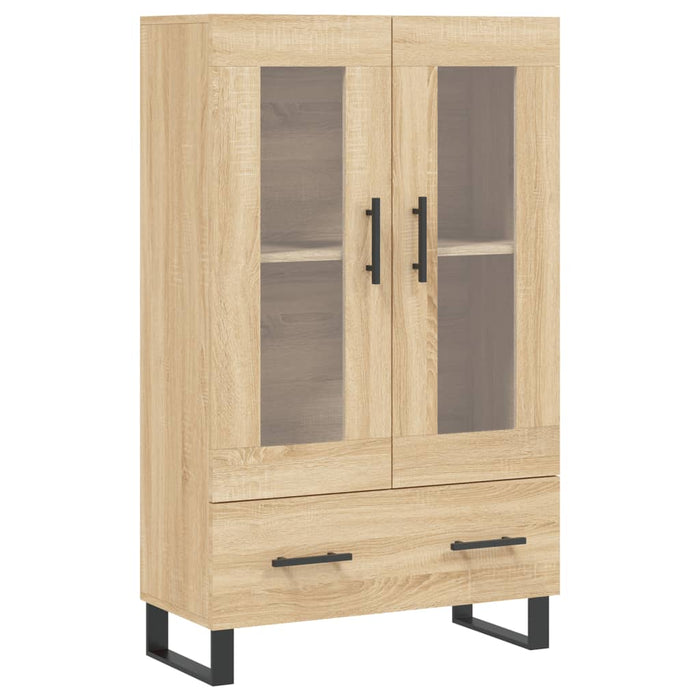 Dulap înalt, stejar Sonoma, 69,5x31x115 cm, lemn prelucrat WALTI