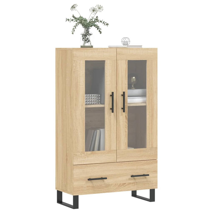 Dulap înalt, stejar Sonoma, 69,5x31x115 cm, lemn prelucrat WALTI