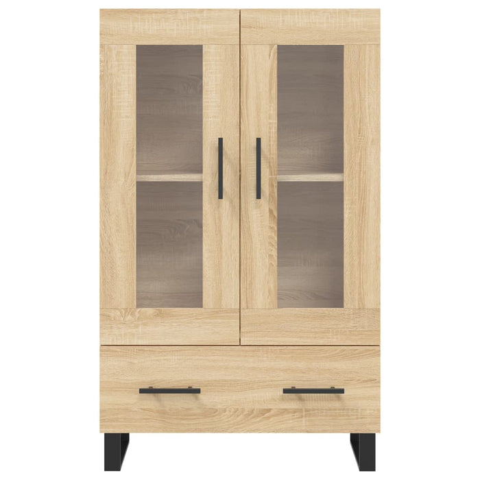 Dulap înalt, stejar Sonoma, 69,5x31x115 cm, lemn prelucrat WALTI