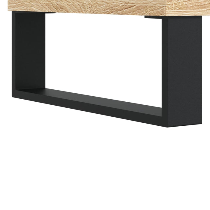 Dulap înalt, stejar Sonoma, 69,5x31x115 cm, lemn prelucrat WALTI