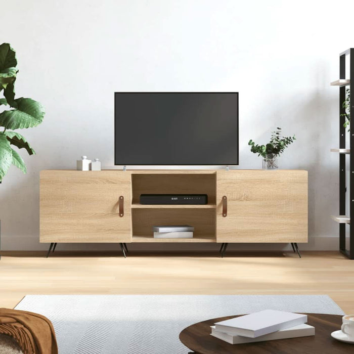 Comodă TV, stejar sonoma, 150x30x50 cm, lemn compozit - WALTI WALTI