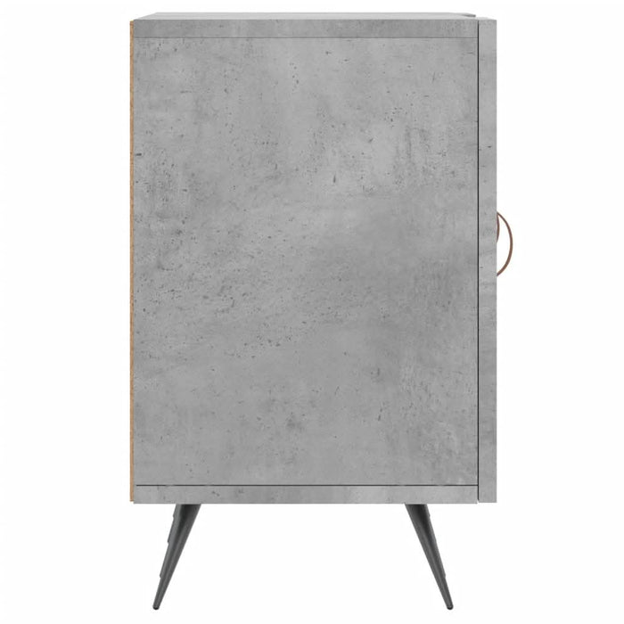 Comodă TV, gri beton, 150x30x50 cm, lemn compozit - WALTI WALTI
