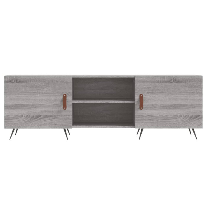 Comodă TV, gri sonoma, 150x30x50 cm, lemn compozit - WALTI WALTI