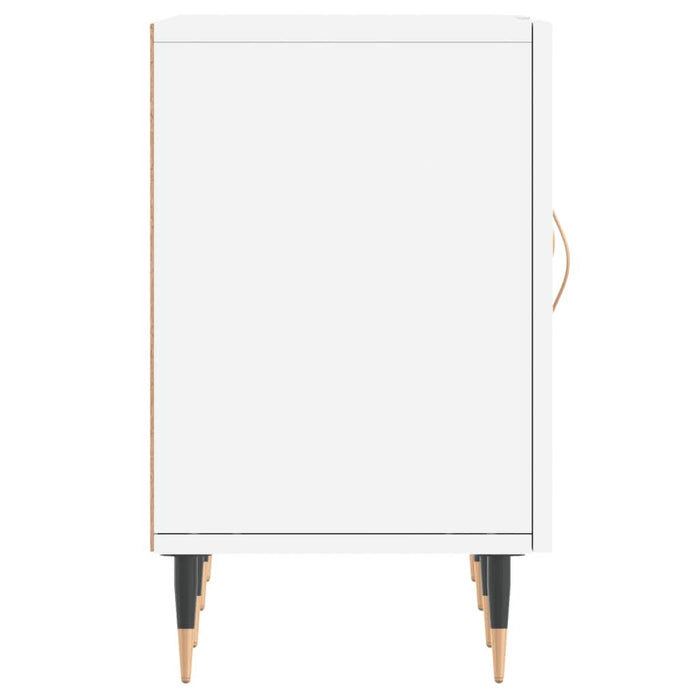 Comodă TV, alb, 150x30x50 cm, lemn compozit - WALTI WALTI