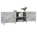 Comodă TV, gri beton, 150x30x50 cm, lemn compozit - WALTI WALTI