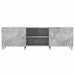 Comodă TV, gri beton, 150x30x50 cm, lemn compozit - WALTI WALTI