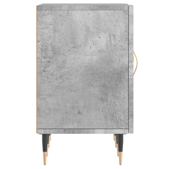 Comodă TV, gri beton, 150x30x50 cm, lemn compozit - WALTI WALTI