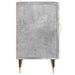 Comodă TV, gri beton, 150x30x50 cm, lemn compozit - WALTI WALTI