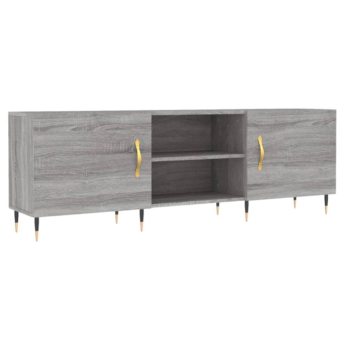 Comodă TV, gri sonoma, 150x30x50 cm, lemn compozit - WALTI WALTI