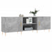 Comodă TV, gri beton, 150x30x50 cm, lemn compozit - WALTI WALTI