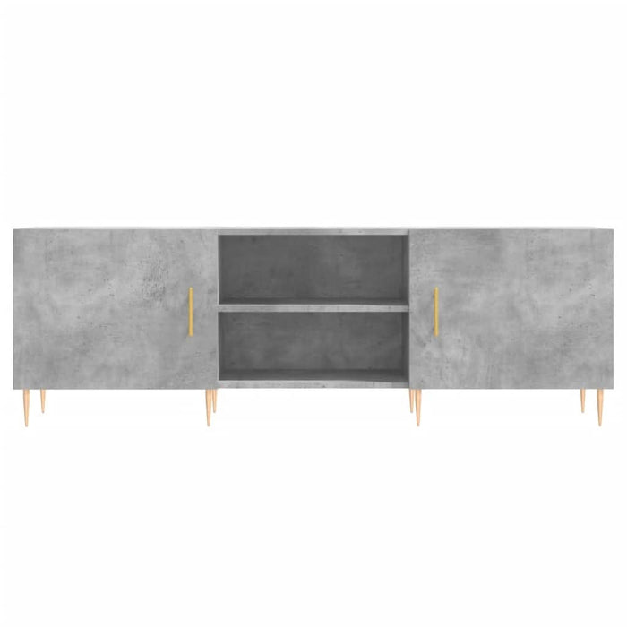 Comodă TV, gri beton, 150x30x50 cm, lemn compozit - WALTI WALTI