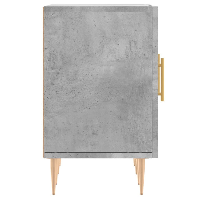 Comodă TV, gri beton, 150x30x50 cm, lemn compozit - WALTI WALTI