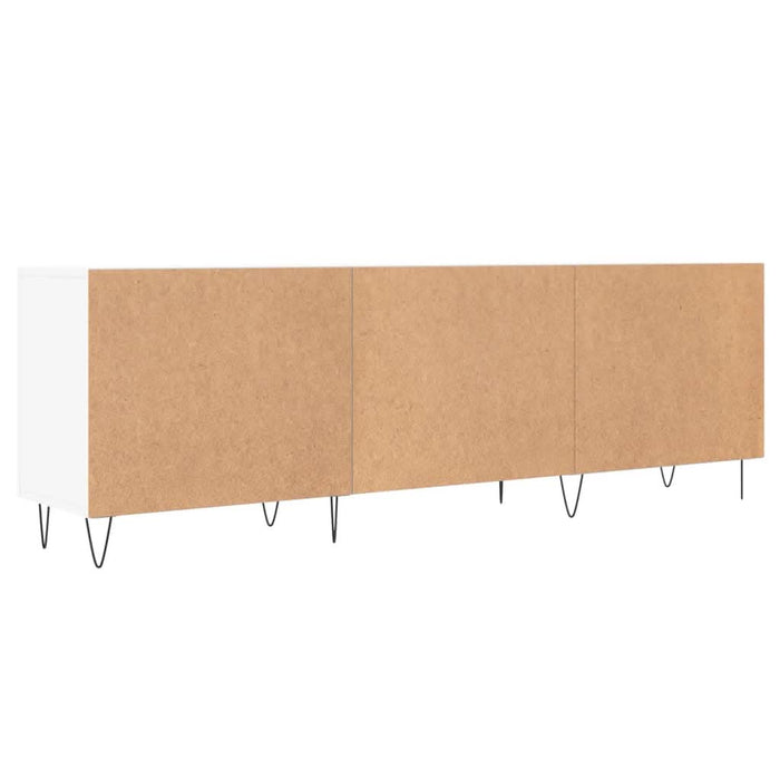 Comodă TV, alb, 150x30x50 cm, lemn compozit - WALTI WALTI