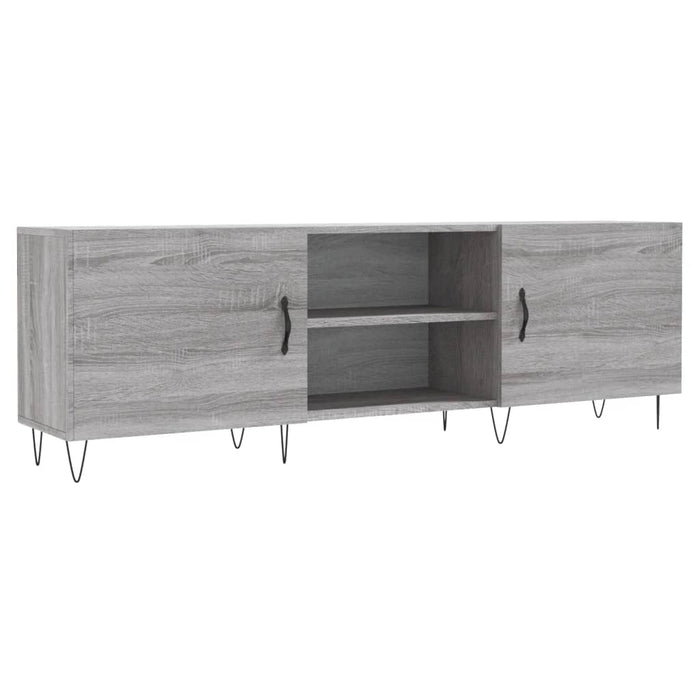 Comodă TV, gri sonoma, 150x30x50 cm, lemn compozit - WALTI WALTI