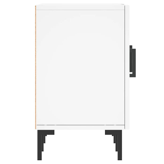Comodă TV, alb, 150x30x50 cm, lemn compozit - WALTI WALTI