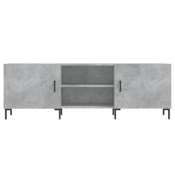 Comodă TV, gri beton, 150x30x50 cm, lemn compozit - WALTI WALTI